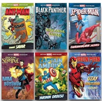 Müthiş Marvel Hikayeleri (6 Kitap Takım)